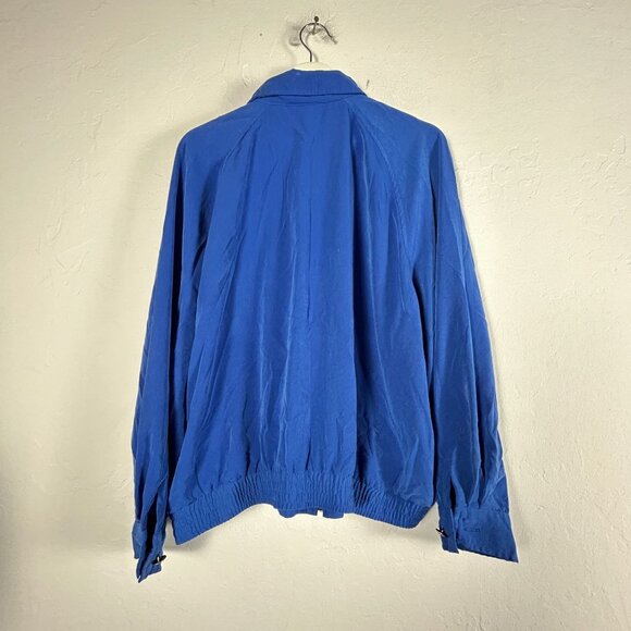 Vintage Saint Germain Paris Women Blue Embroidered Jacket Pants Two-Piece Set XL - Picture 2 of 16